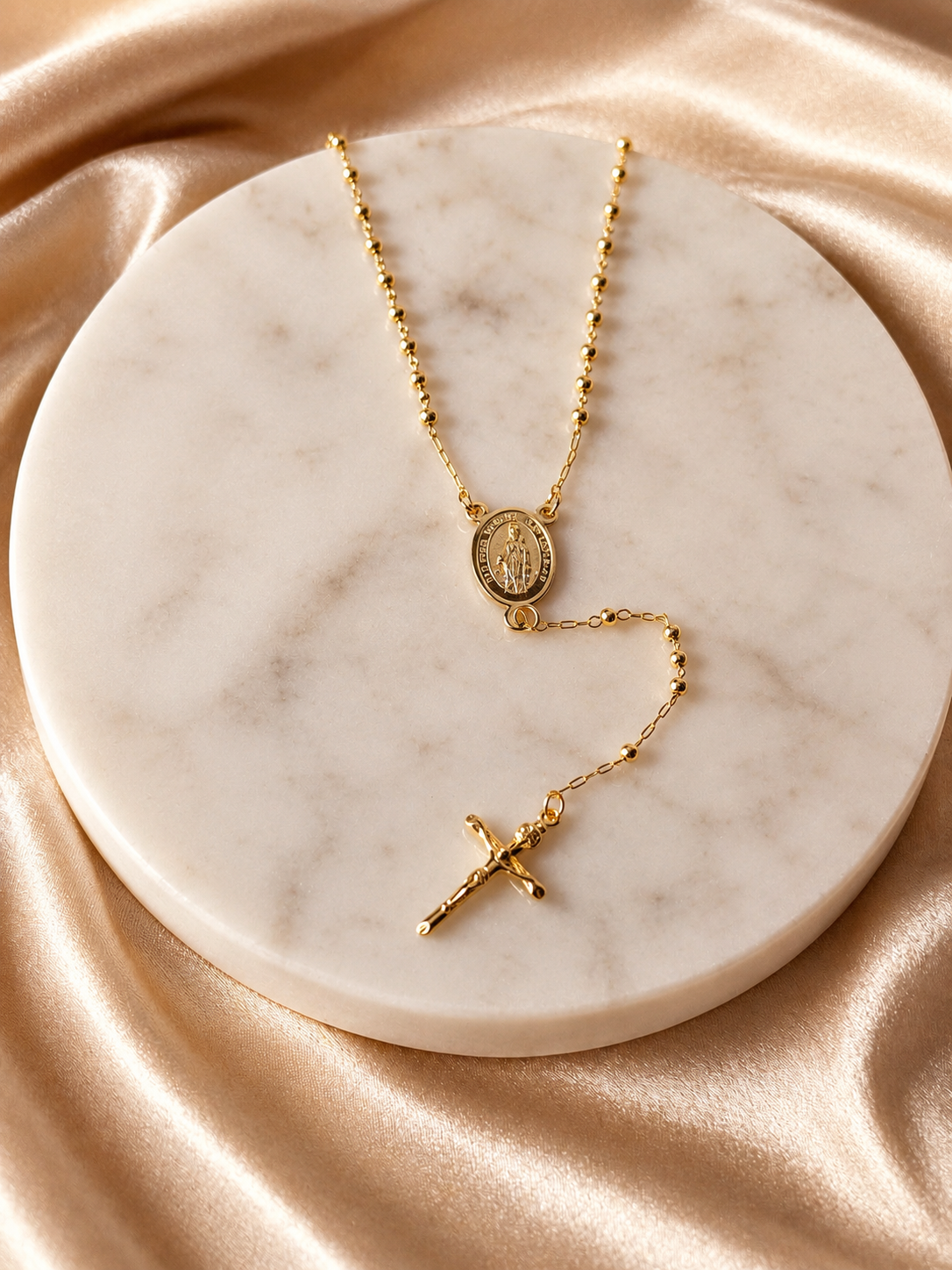 Collar Rosario Celestial