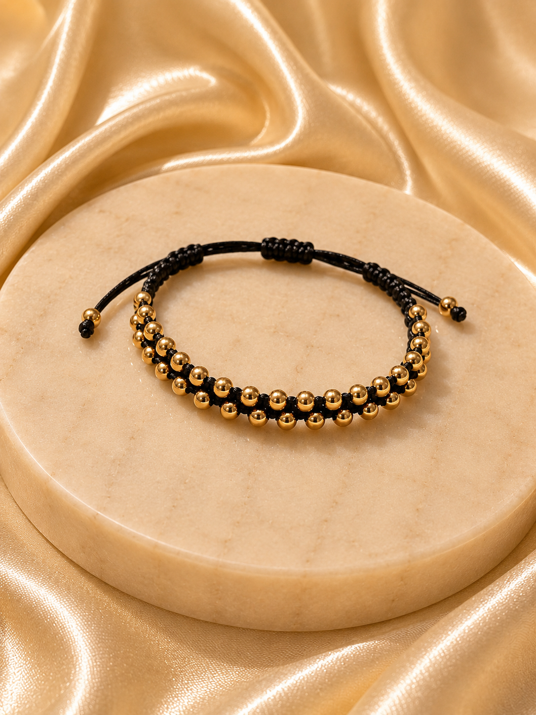 Pulsera Ébano Dorado