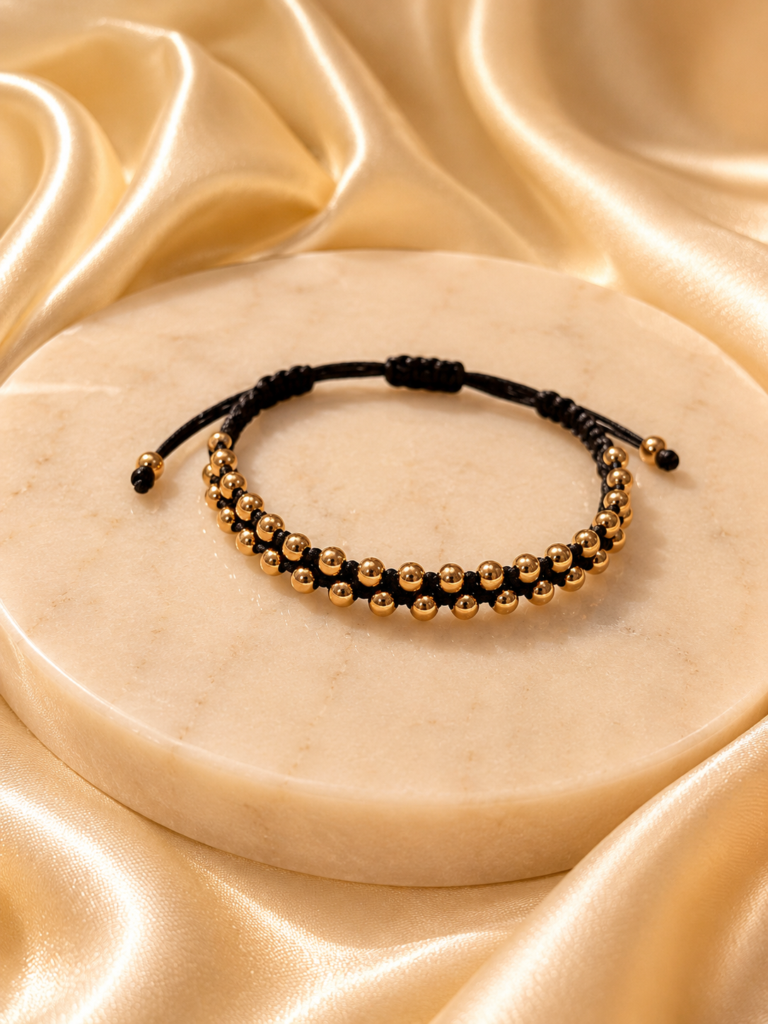 Pulsera Ébano Dorado