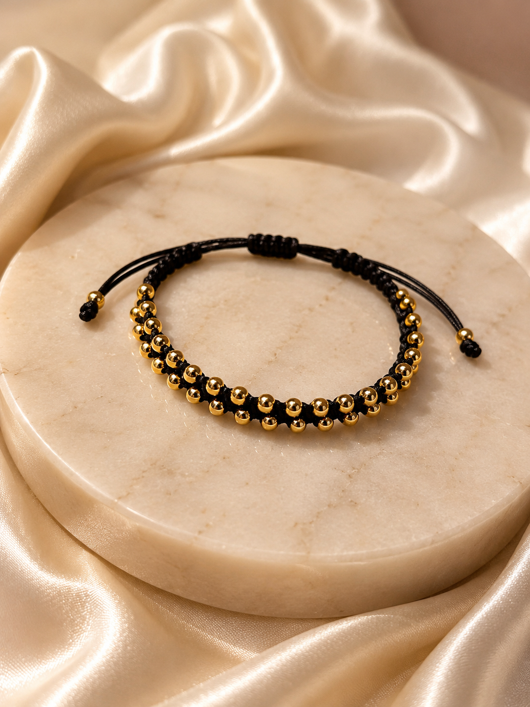 Pulsera Ébano Dorado