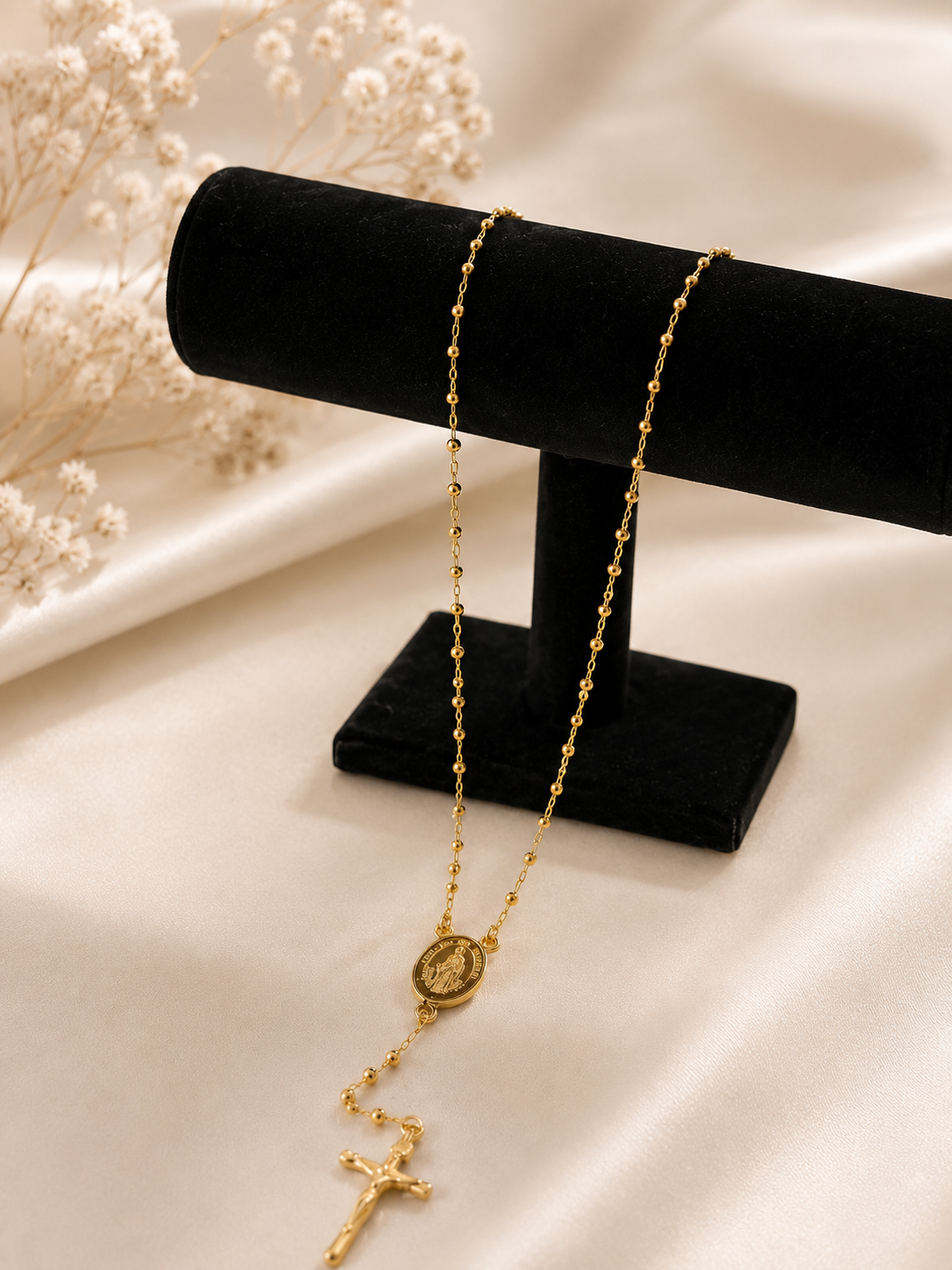 Collar Rosario Celestial