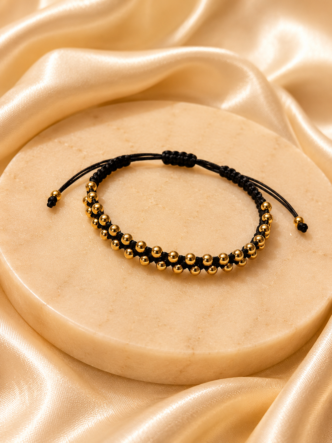 Pulsera Ébano Dorado