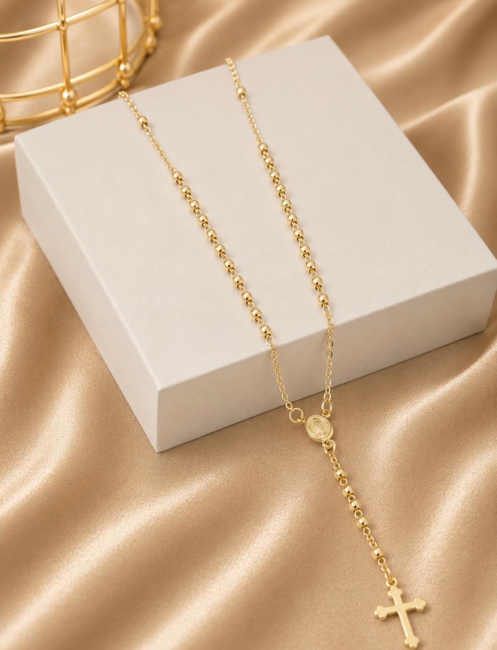 Collar Rosario Celestial